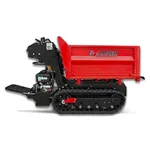 Jansen Rupsdumper RD-1000, minidumper, 3-zijdig kiep