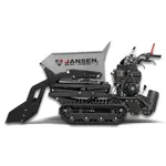 Jansen Rupsdumper RD-300proS, hydr, hoogkip, zelflaad