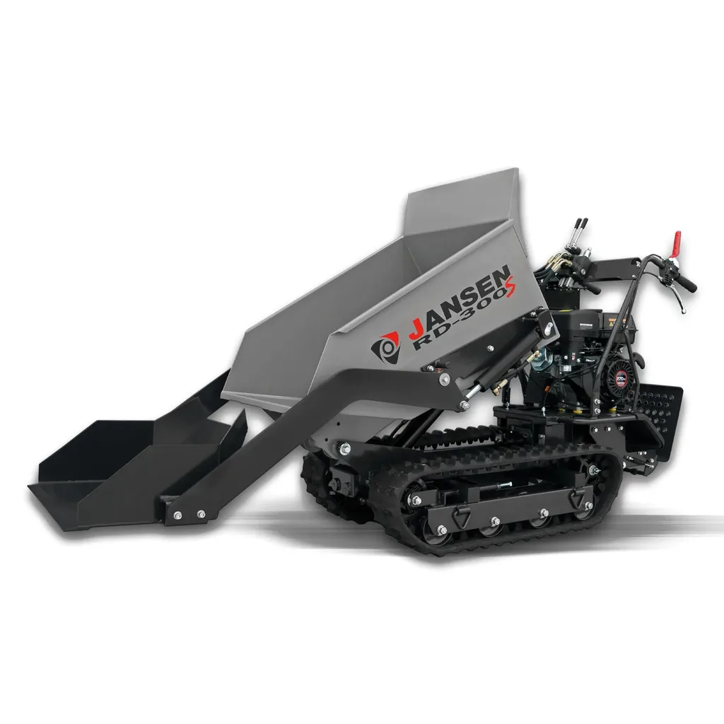 Jansen Rupsdumper RD-300S, hydr bak, zelfladend