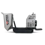 Jansen Rupsdumper RD-500, 9 PK hydrostatisch