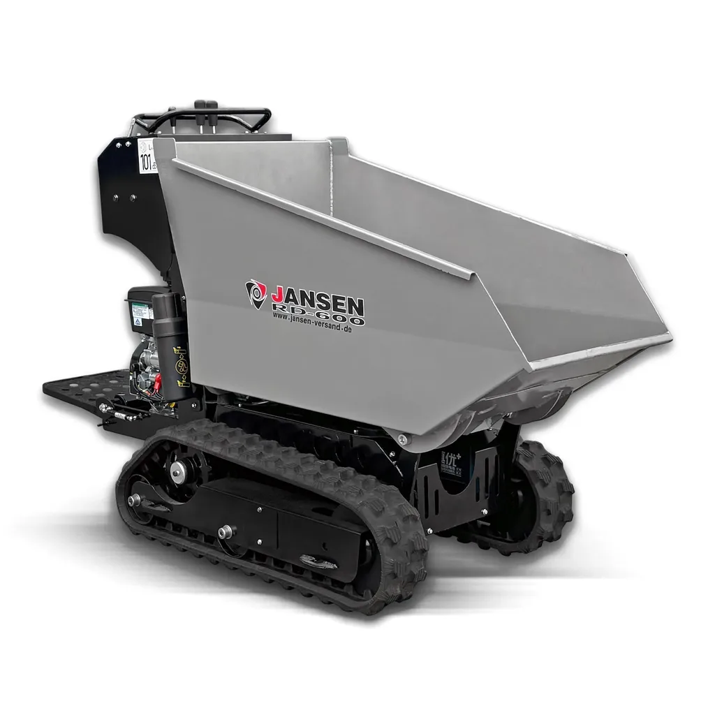 Jansen Rupsdumper RD-600, benzinemotor, hydrostatisch