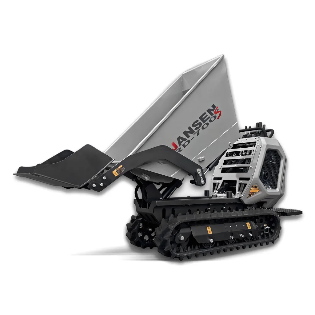 Jansen Rupsdumper RD-700S, benzinemotor, hydrostatisch, zelflaadfunctie