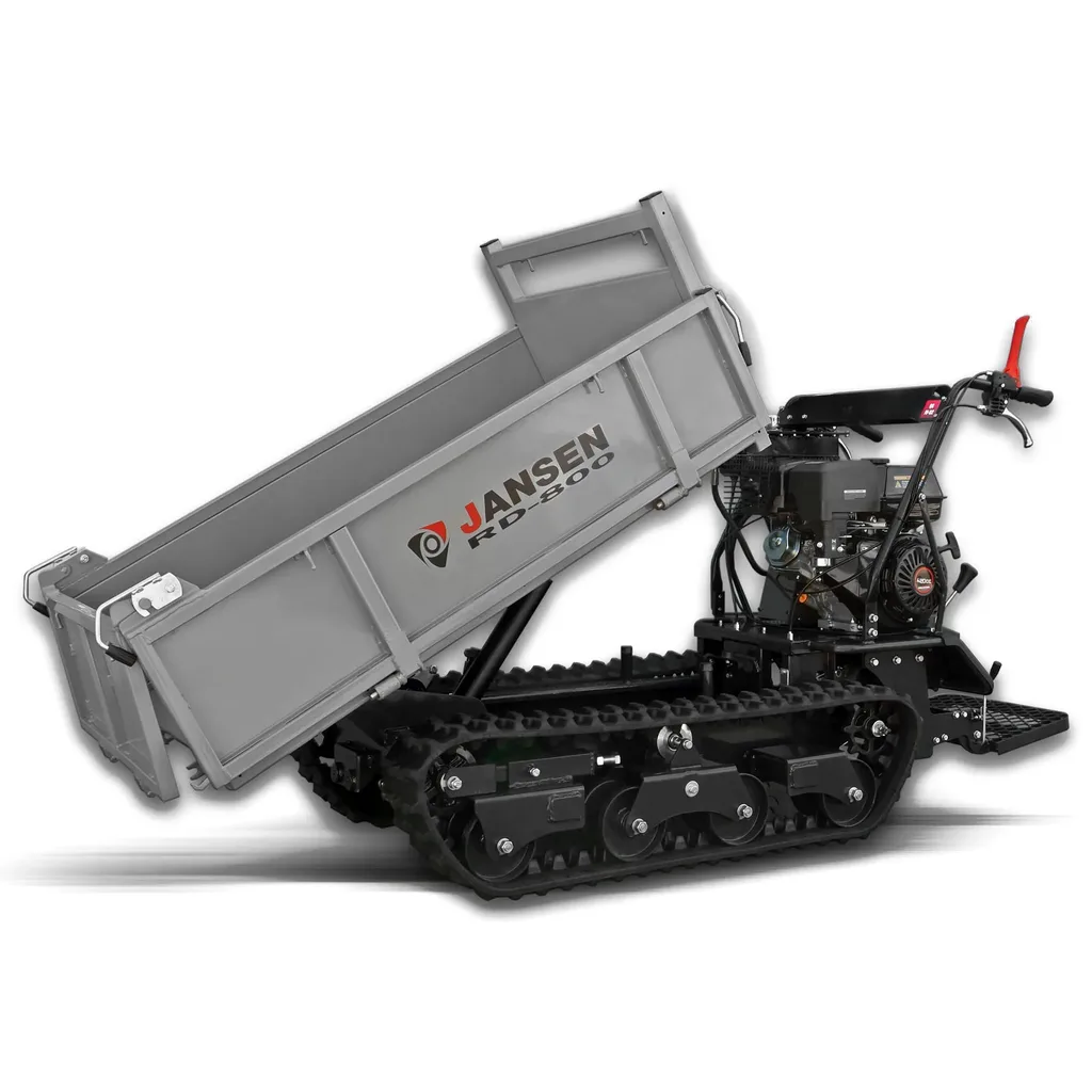 Jansen Rupsdumper RD-800, hydr kiepbak, 15PK