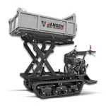 Jansen Rupsdumper RD-800pro, hydr kiep-vlakke bak