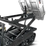 Jansen Rupsdumper RD-800pro, hydr kiep-vlakke bak