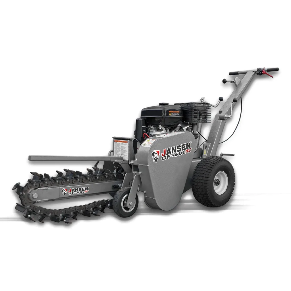 Jansen Sleuvengraver GF-600pro, 13,5 pk, Kabelsleufmachine