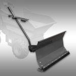 Sneeuwblad voor Jansen MSK-500pro motorkruiwagen in gebruik