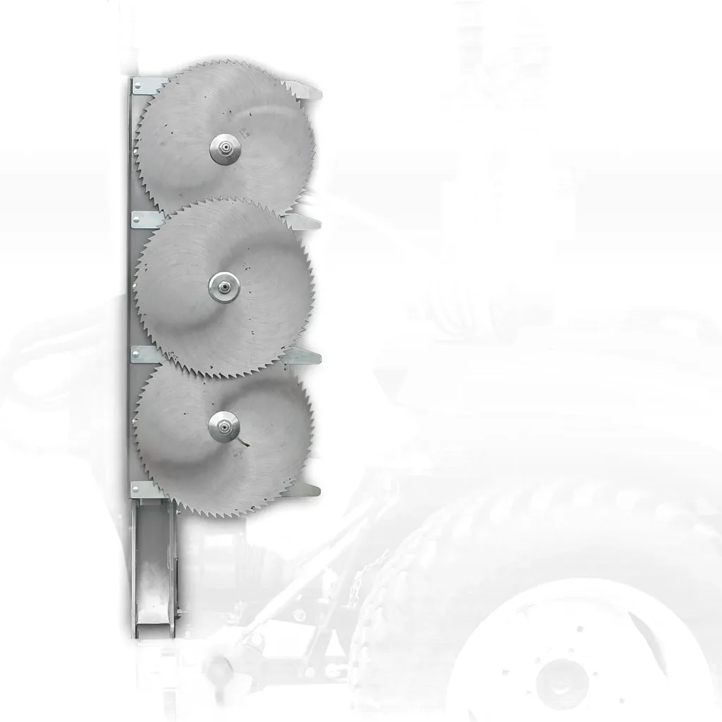 Jansen Snoeizaag AS-400K, 900 mm breedte, 3 bladen