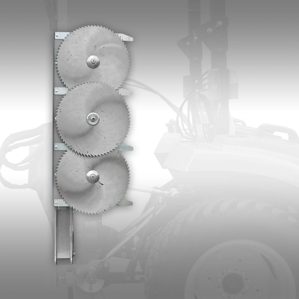 Jansen Snoeizaag AS-400K, 900 mm breedte, 3 bladen