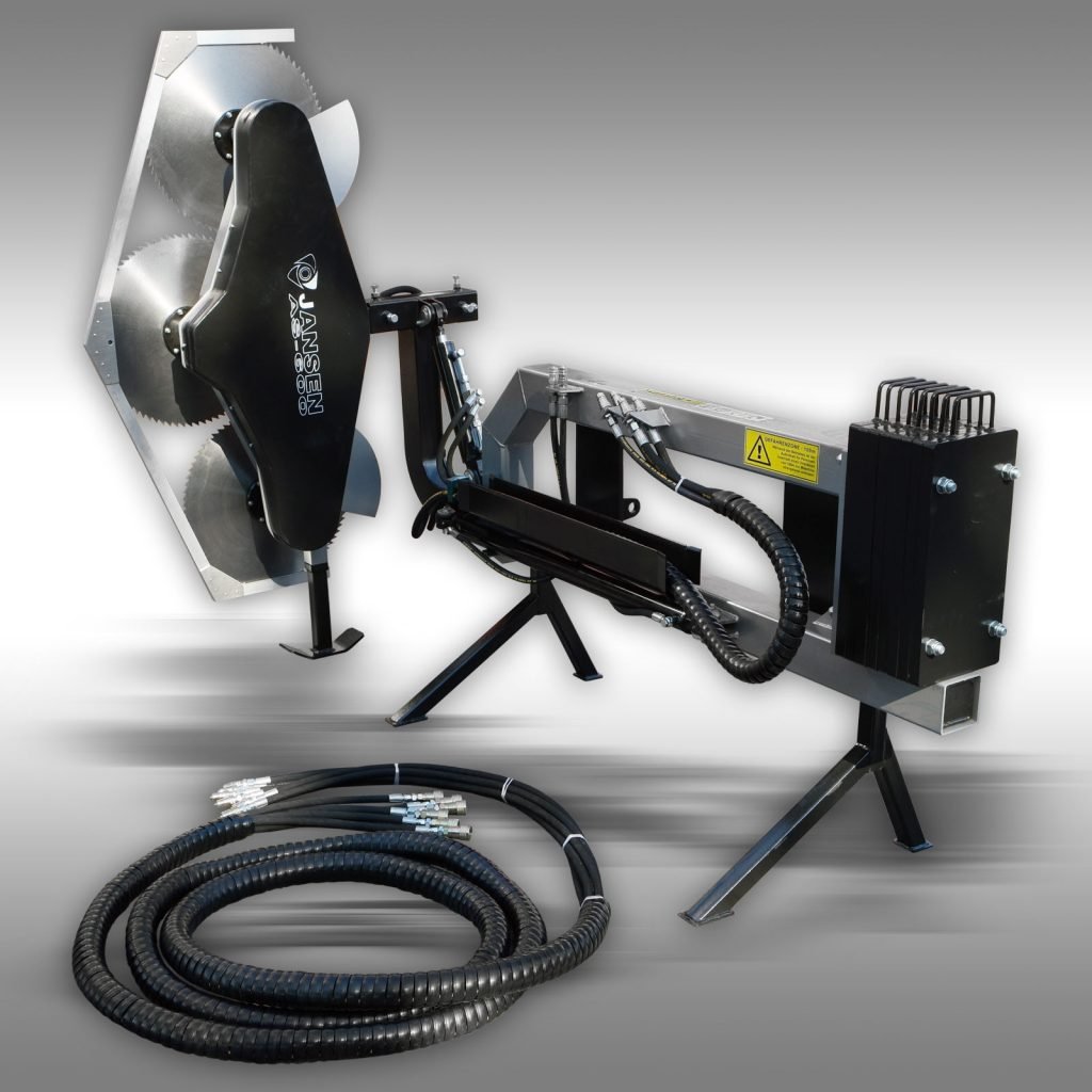 Jansen Snoeizaag AS-600, 1750 mm breedte