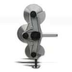 Jansen Snoeizaag AS-600K, alleen kop, 1750 mm breedte