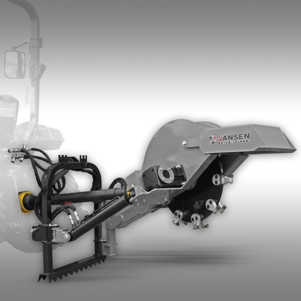 Jansen Stobbenfrees BSF-60T, boomstronkfrees, boomwortelfrees