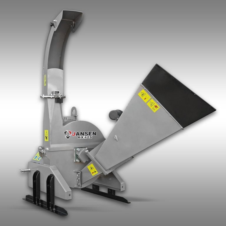 Tractor Shredder Jansen BX-42S, tuin- + groenafval hakselaar, 3-Punt-hakselaar