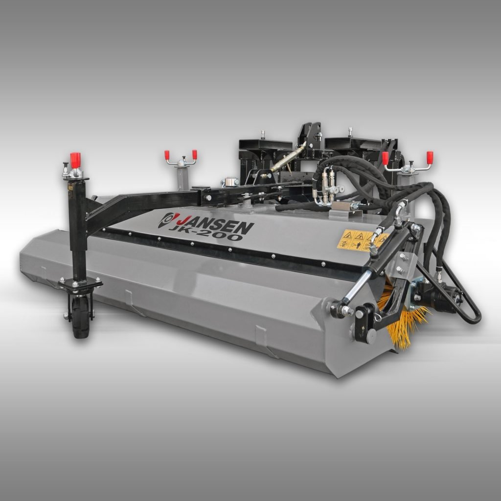 Jansen Veegmachine JK-200, Euro pick-up, voorlader