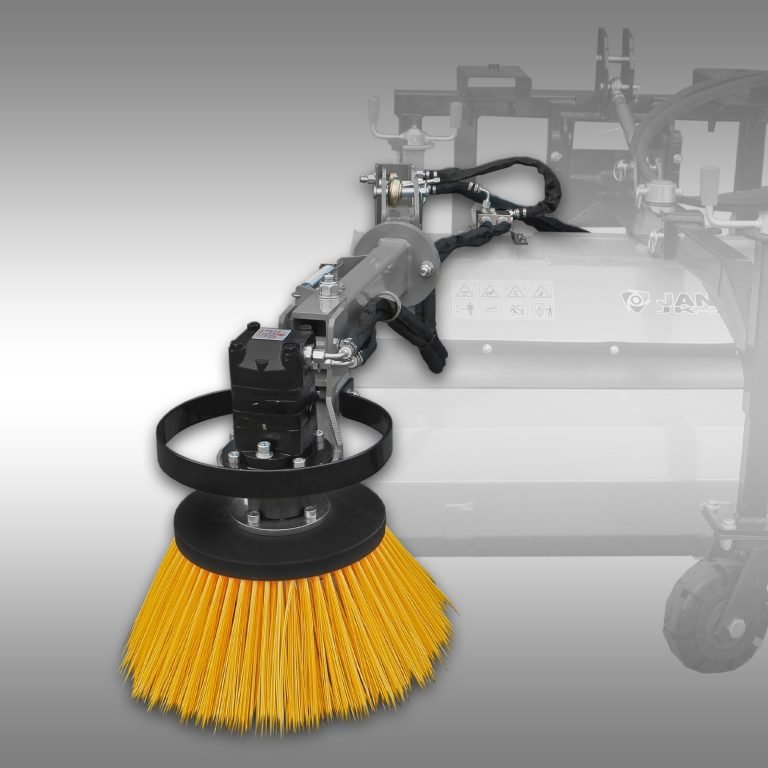 Jansen JK-200 hydraulische zijborstel voor tractor veegmachine