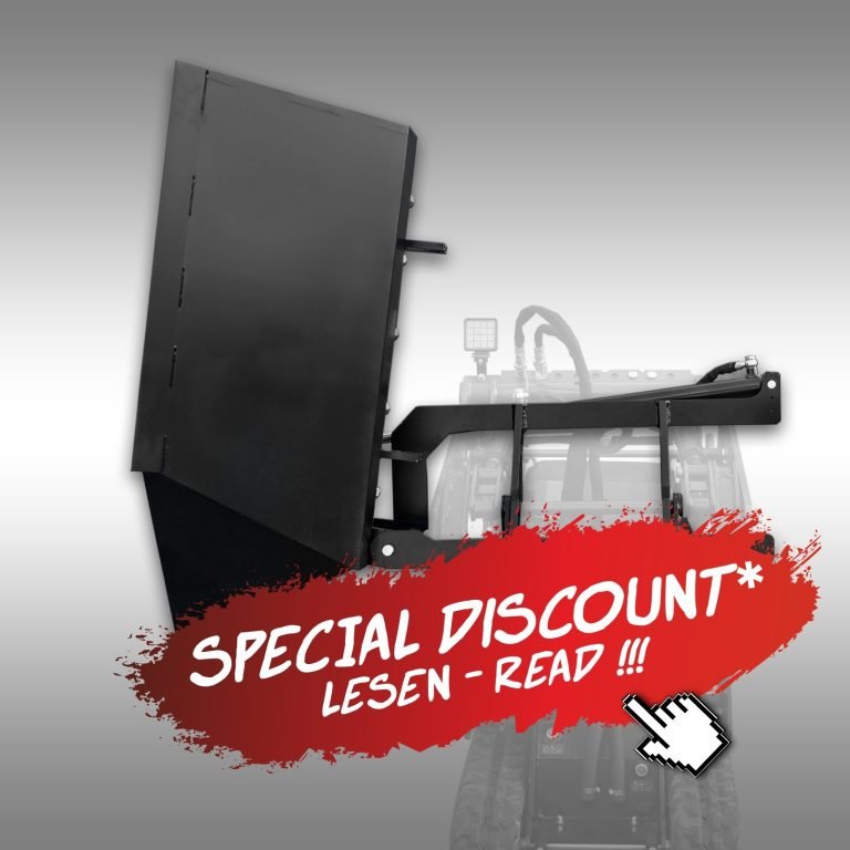 Zijdump graafbak Jansen KL-200 met speciale korting aanbieding