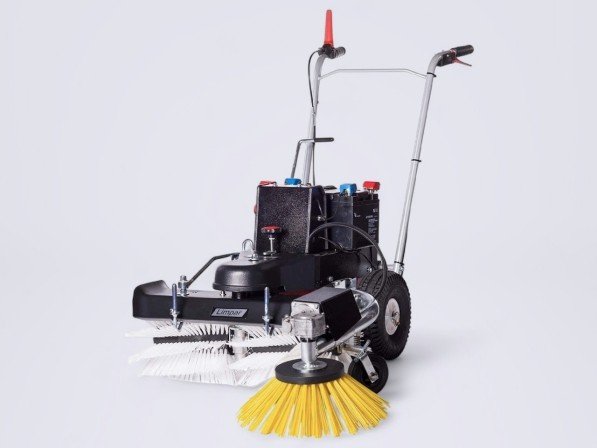 Veegmachine Limpar 70/110 cm met batterij