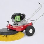 Radiaal veegmachine met EGO Power+ 56V accumotor - 85 cm - linkse en rechtse borstel draairichting