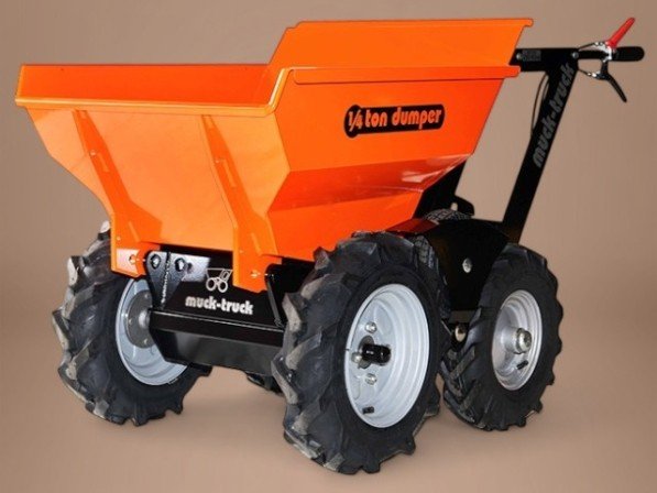 MUCK-TRUCK transporter met Honda GXV160 OHV motor - max. 250 kg - 4X4 wielaandrijving