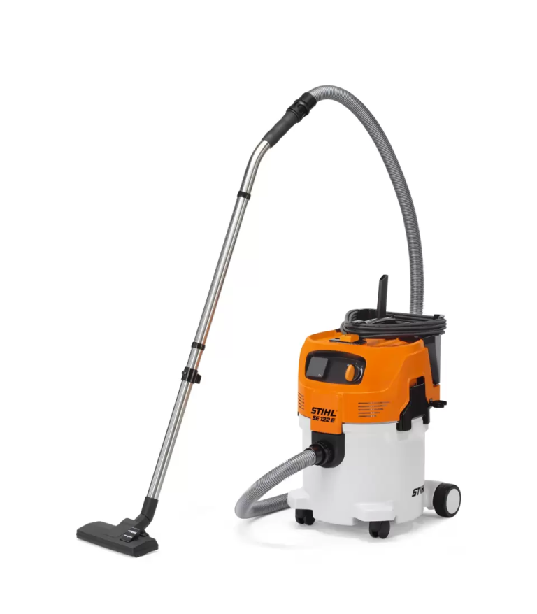 STIHL SE 122 E stofzuiger, zijaanzicht