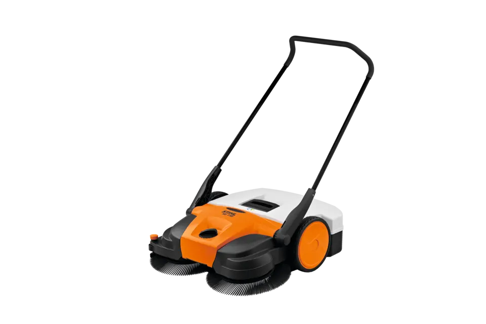 STIHL Veegmachine KG 770, Hoog reinigingseffect, Stofarm werken, Ergonomische duwhendel