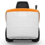 Achteraanzicht van de STIHL RT 5097 Z zitmaaier
