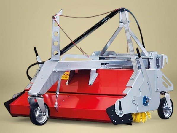 Axiaalborstel OPTIMAL 1600 - frontale montage - werkbreedte 1600 mm - 3-puntsophanging