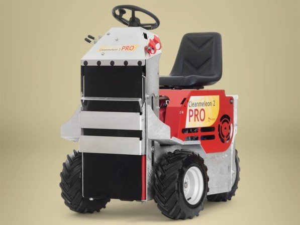 Multi-functionele zelfrijder Cleanmeleon 2 PRO+ Honda GX390 OHV - versie met hydrauliek en hydraulische hefinrichting