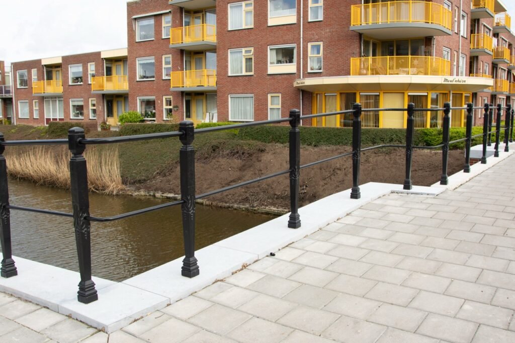 Hekwerk met balusters