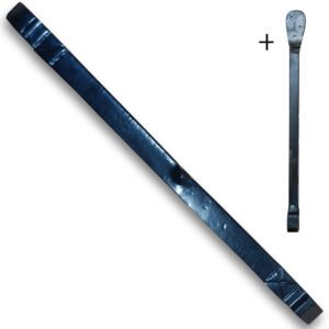 Muuranker Zwart 20x400mm Traditioneel