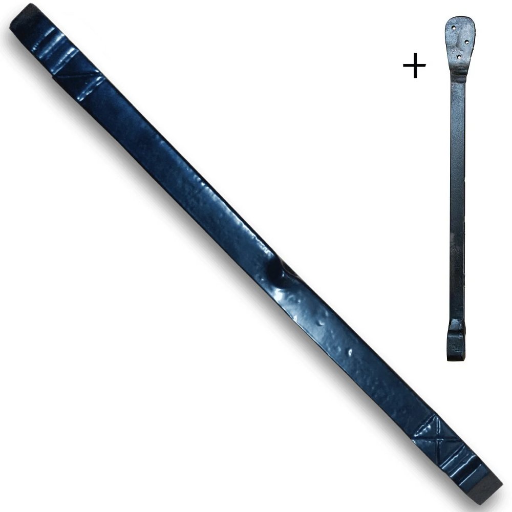 Ambachtelijk Gesmeed Muuranker Zwart 20x400mm Traditioneel