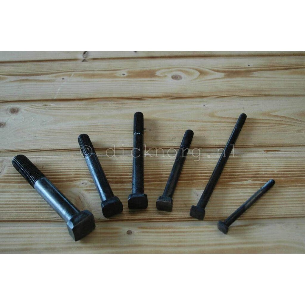 Bouten met Vierkante Kop, diverse maten