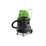 DIBO P81/2 WD Professionele Waterstofzuiger, groen en zwart, staand op een witte achtergrond.