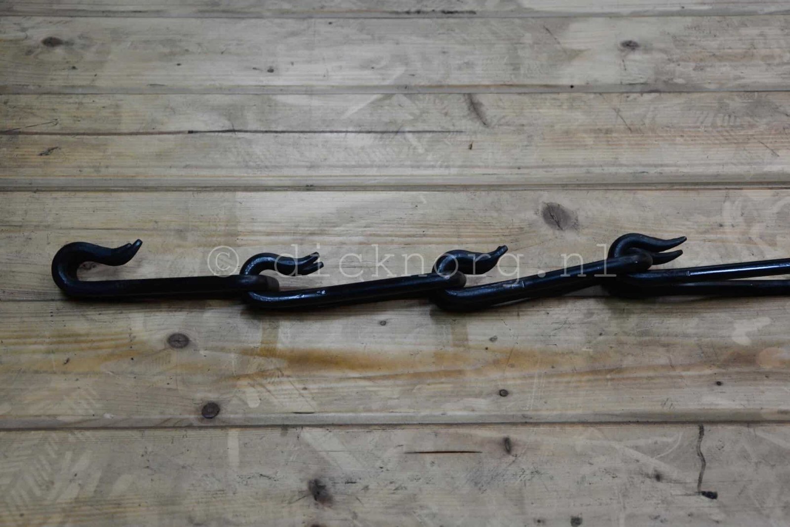 Gesmede Ketting Rond 10mm