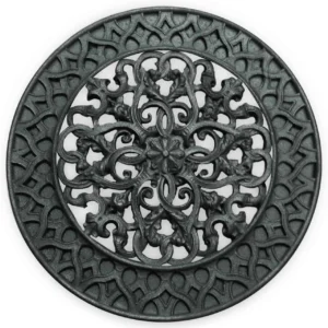 Dick Norg Rond Ventilatorrooster Gietijzer Ø250mm