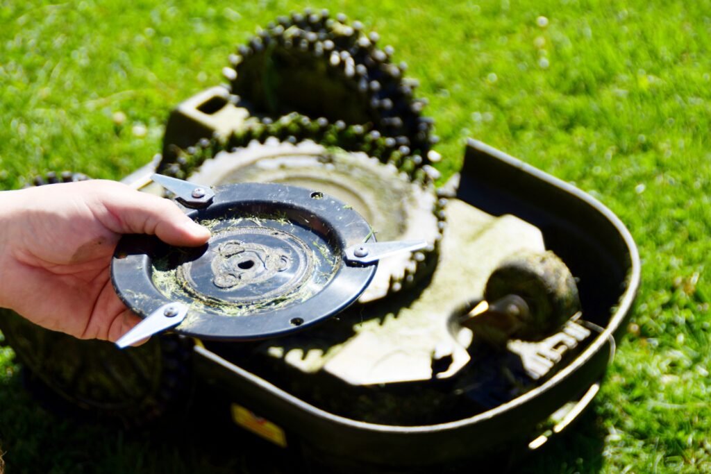 Grasmaaier Messen Van De Grasmaaier Halen.