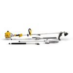 Overzicht van de Stiga MT 330 5-in-1 multitool inclusief alle opzetstukken en accessoires.