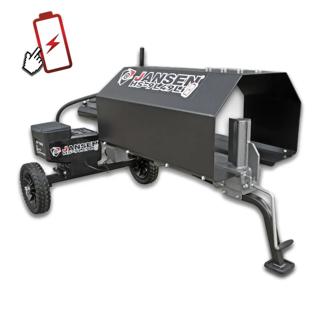 Jansen HS-9L49-Li Accu Houtklover 9 Ton, 20V Lithium