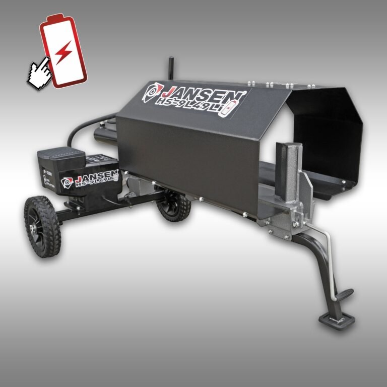 JANSEN® HS-9L49-Li Accu Houtklover 9 Ton, 20V Lithium