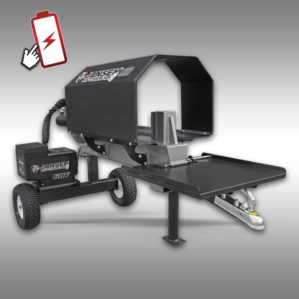 Jansen HS-20L53-Li Accu Houtklover 20 Ton, 60V Lithium