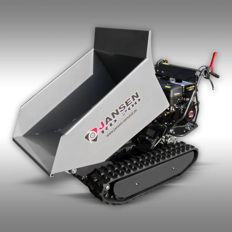 Jansen RD-200 Rupsdumper 500 kg, 9 PK Benzine
