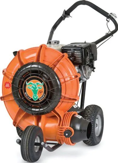 Billy Goat F1302H wielblazer van links met stuurboom