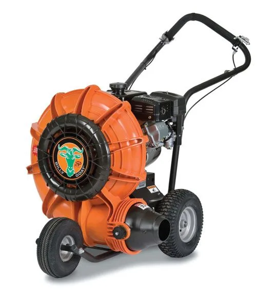 Billy Goat F902H wielblazer van links met stuurboom