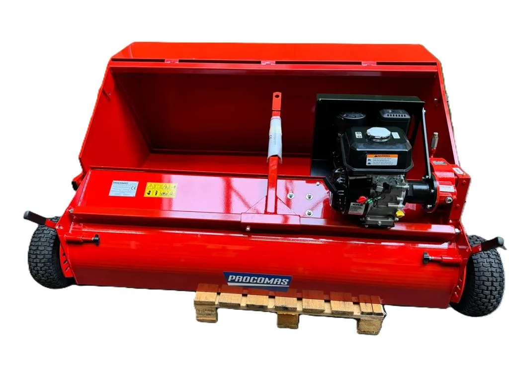 Intermac veegmachine met hydraulische motor, schuin van voren