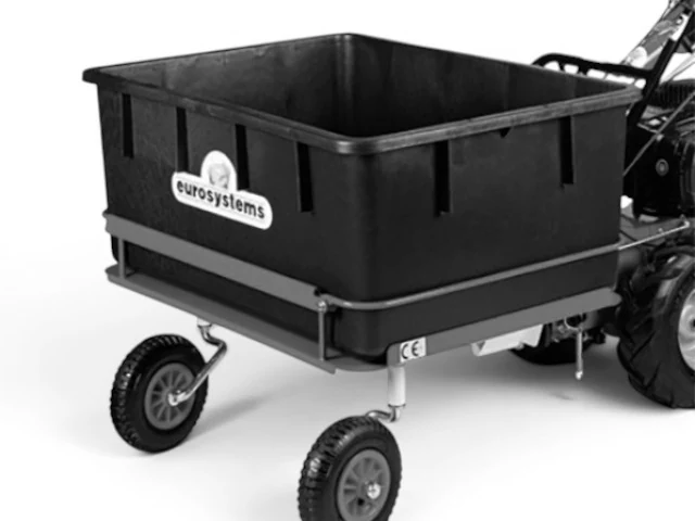 Eurosystems Laadbak met stalen laadplatform - 100 Kg / 165 liter