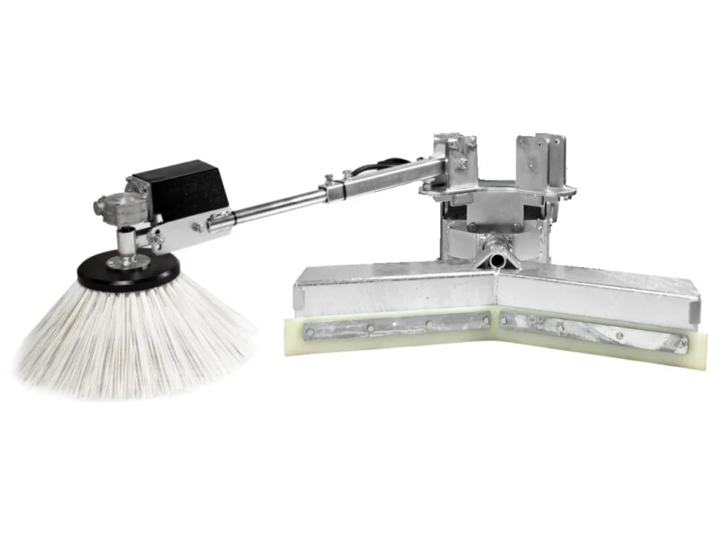 Limpar V-roosterschuif 90 cm met zijdelingse borstel 50 cm voor SP-94-24V