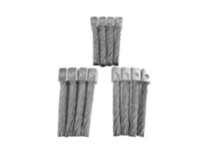 Westermann Set van 3x 4 stalen gebundelde draadvlechten - voor alle WKB modellen