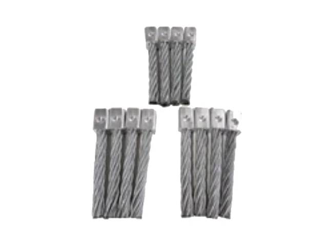 Westermann Set van 3x 4 stalen gebundelde draadvlechten - voor alle WKB modellen