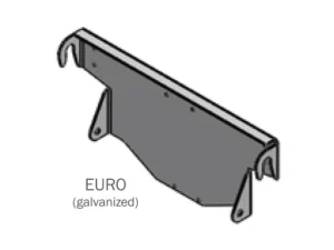 Westermann Adapterplaat - type Euro - voor Optimal 1600F en 2300F