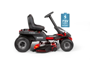 Elektrische Zitmaaier ERX96, 96 cm, met 72 V accu en lader